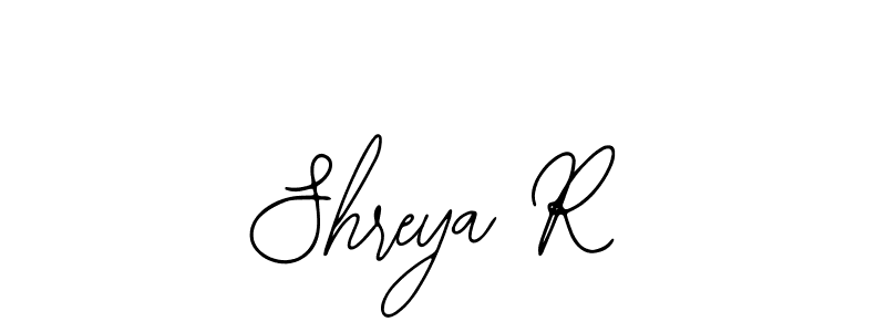 How to make Shreya R signature? Bearetta-2O07w is a professional autograph style. Create handwritten signature for Shreya R name. Shreya R signature style 12 images and pictures png