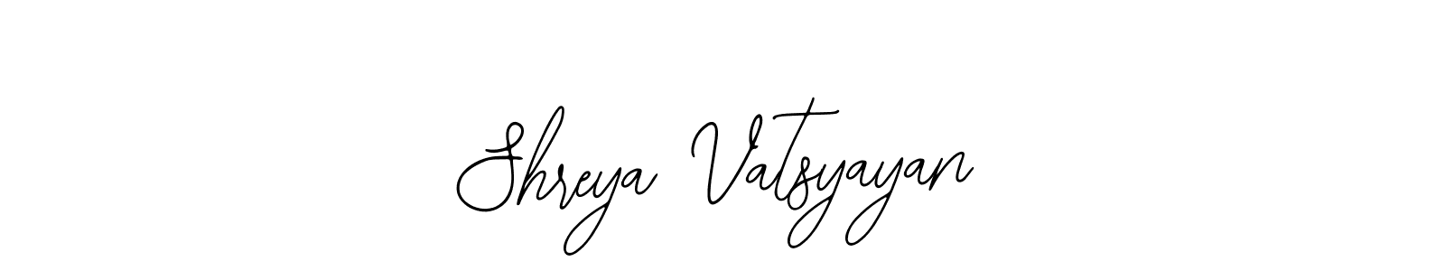 Shreya Vatsyayan stylish signature style. Best Handwritten Sign (Bearetta-2O07w) for my name. Handwritten Signature Collection Ideas for my name Shreya Vatsyayan. Shreya Vatsyayan signature style 12 images and pictures png
