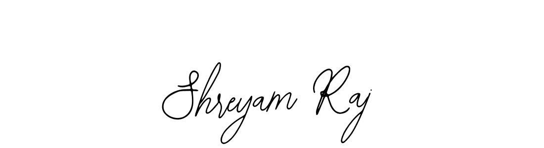 You should practise on your own different ways (Bearetta-2O07w) to write your name (Shreyam Raj) in signature. don't let someone else do it for you. Shreyam Raj signature style 12 images and pictures png