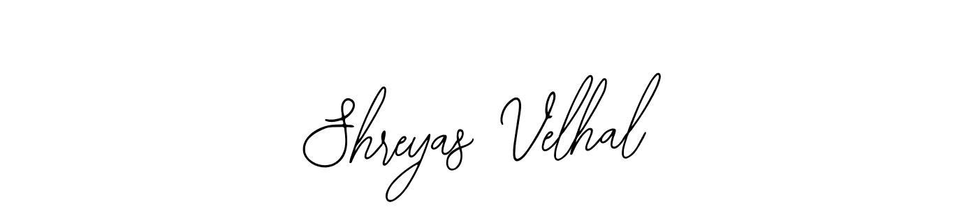 Make a beautiful signature design for name Shreyas Velhal. Use this online signature maker to create a handwritten signature for free. Shreyas Velhal signature style 12 images and pictures png