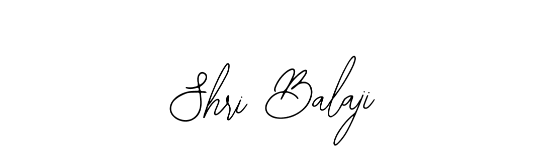 You should practise on your own different ways (Bearetta-2O07w) to write your name (Shri Balaji) in signature. don't let someone else do it for you. Shri Balaji signature style 12 images and pictures png