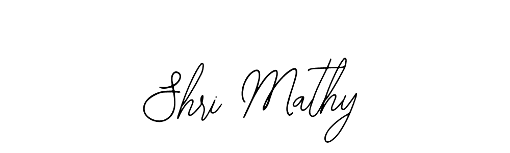 Design your own signature with our free online signature maker. With this signature software, you can create a handwritten (Bearetta-2O07w) signature for name Shri Mathy. Shri Mathy signature style 12 images and pictures png