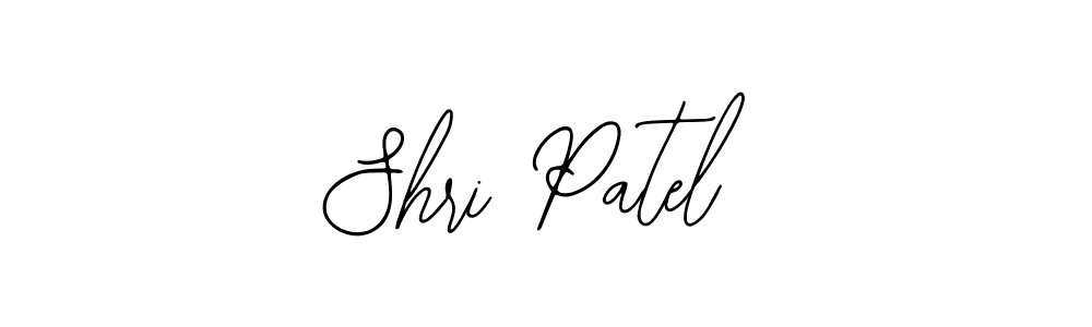 You should practise on your own different ways (Bearetta-2O07w) to write your name (Shri Patel) in signature. don't let someone else do it for you. Shri Patel signature style 12 images and pictures png