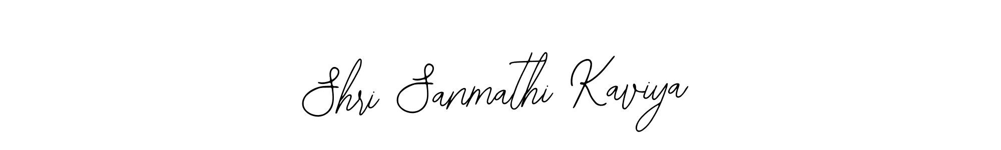 Similarly Bearetta-2O07w is the best handwritten signature design. Signature creator online .You can use it as an online autograph creator for name Shri Sanmathi Kaviya. Shri Sanmathi Kaviya signature style 12 images and pictures png