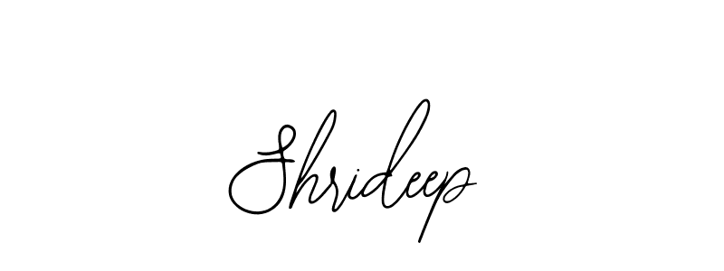 You should practise on your own different ways (Bearetta-2O07w) to write your name (Shrideep) in signature. don't let someone else do it for you. Shrideep signature style 12 images and pictures png