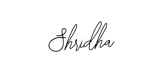 How to make Shridha signature? Bearetta-2O07w is a professional autograph style. Create handwritten signature for Shridha name. Shridha signature style 12 images and pictures png