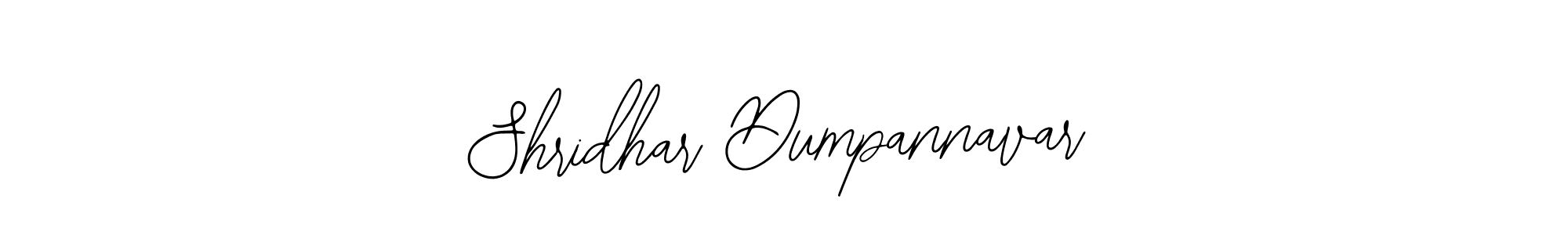 It looks lik you need a new signature style for name Shridhar Dumpannavar. Design unique handwritten (Bearetta-2O07w) signature with our free signature maker in just a few clicks. Shridhar Dumpannavar signature style 12 images and pictures png