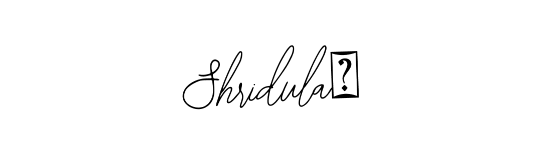 Shridula♡ stylish signature style. Best Handwritten Sign (Bearetta-2O07w) for my name. Handwritten Signature Collection Ideas for my name Shridula♡. Shridula♡ signature style 12 images and pictures png