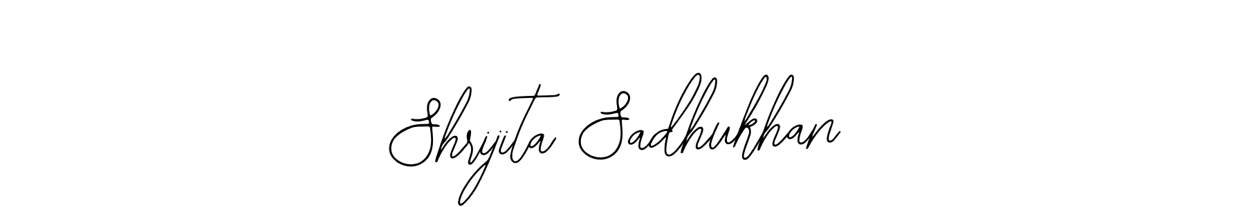 Use a signature maker to create a handwritten signature online. With this signature software, you can design (Bearetta-2O07w) your own signature for name Shrijita Sadhukhan. Shrijita Sadhukhan signature style 12 images and pictures png