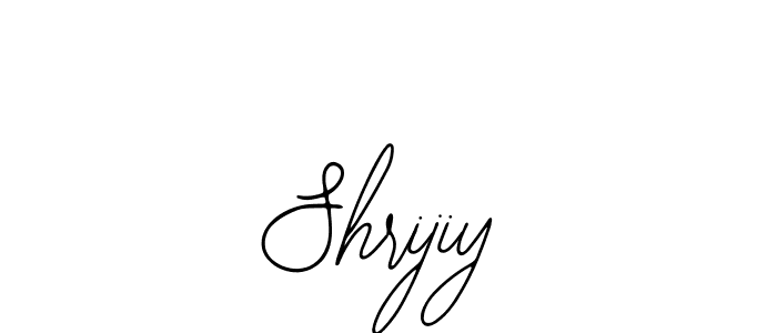 Make a beautiful signature design for name Shrijiy. Use this online signature maker to create a handwritten signature for free. Shrijiy signature style 12 images and pictures png