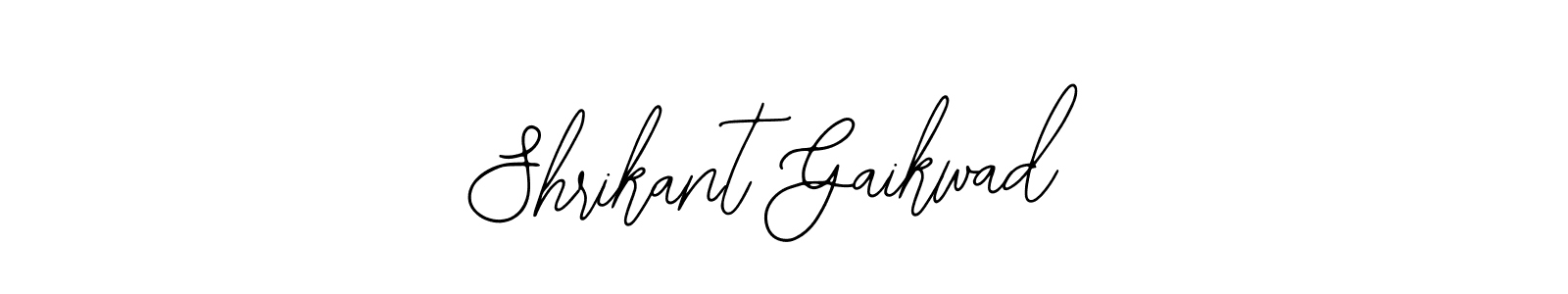 Make a beautiful signature design for name Shrikant Gaikwad. Use this online signature maker to create a handwritten signature for free. Shrikant Gaikwad signature style 12 images and pictures png