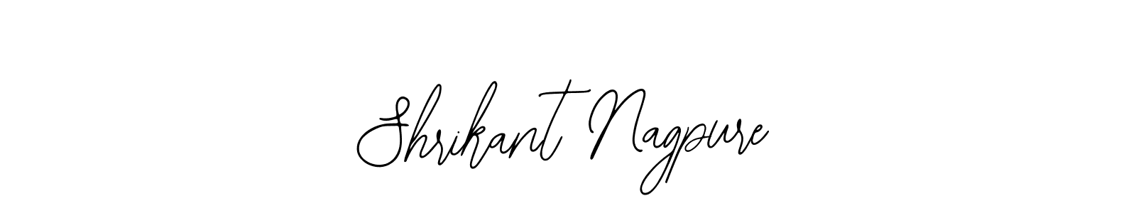 How to Draw Shrikant Nagpure signature style? Bearetta-2O07w is a latest design signature styles for name Shrikant Nagpure. Shrikant Nagpure signature style 12 images and pictures png