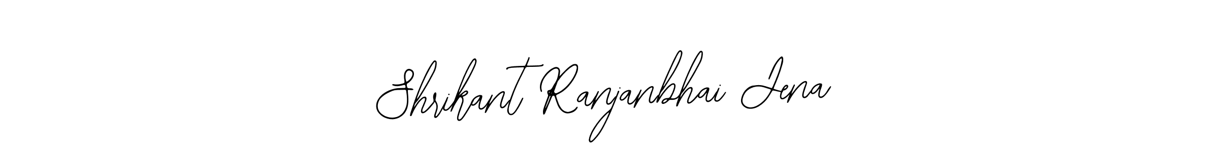 Create a beautiful signature design for name Shrikant Ranjanbhai Jena. With this signature (Bearetta-2O07w) fonts, you can make a handwritten signature for free. Shrikant Ranjanbhai Jena signature style 12 images and pictures png