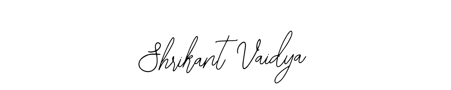 It looks lik you need a new signature style for name Shrikant Vaidya. Design unique handwritten (Bearetta-2O07w) signature with our free signature maker in just a few clicks. Shrikant Vaidya signature style 12 images and pictures png