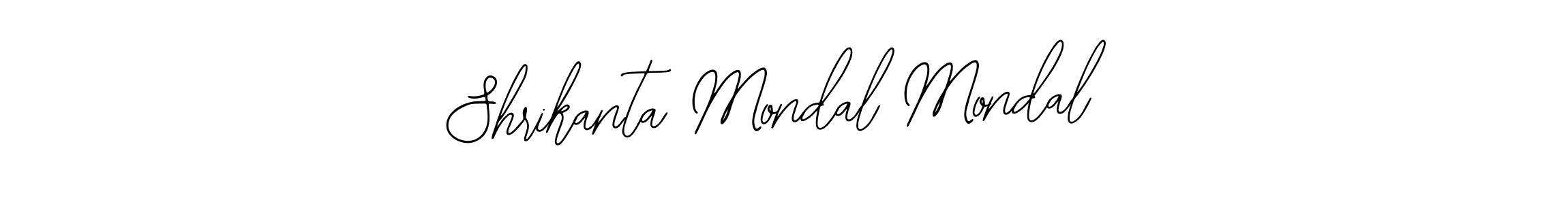 How to make Shrikanta Mondal Mondal signature? Bearetta-2O07w is a professional autograph style. Create handwritten signature for Shrikanta Mondal Mondal name. Shrikanta Mondal Mondal signature style 12 images and pictures png