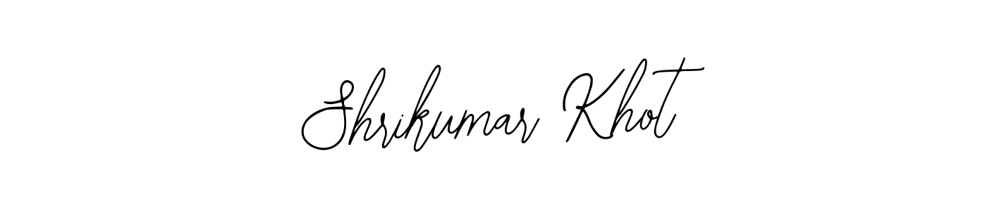Bearetta-2O07w is a professional signature style that is perfect for those who want to add a touch of class to their signature. It is also a great choice for those who want to make their signature more unique. Get Shrikumar Khot name to fancy signature for free. Shrikumar Khot signature style 12 images and pictures png