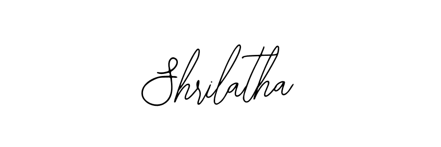 Make a beautiful signature design for name Shrilatha. Use this online signature maker to create a handwritten signature for free. Shrilatha signature style 12 images and pictures png