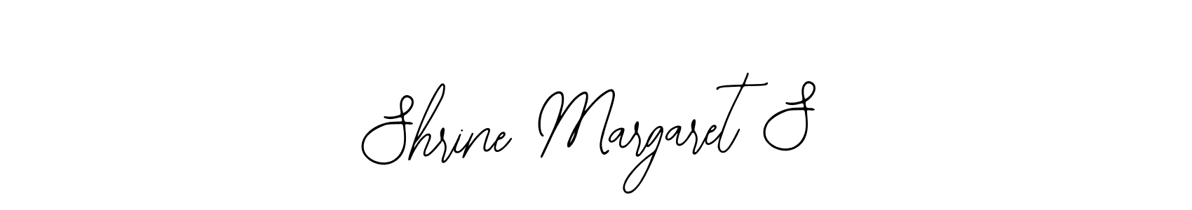 if you are searching for the best signature style for your name Shrine Margaret S. so please give up your signature search. here we have designed multiple signature styles  using Bearetta-2O07w. Shrine Margaret S signature style 12 images and pictures png