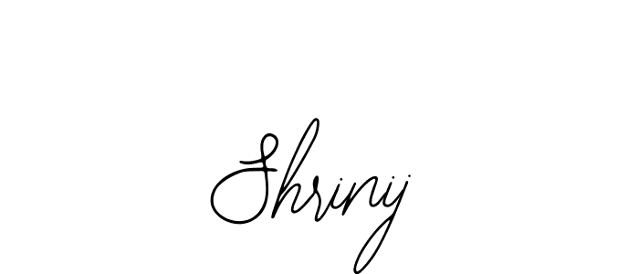 How to make Shrinij signature? Bearetta-2O07w is a professional autograph style. Create handwritten signature for Shrinij name. Shrinij signature style 12 images and pictures png