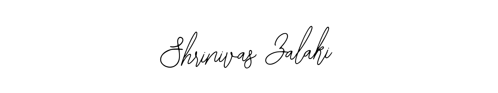 Make a beautiful signature design for name Shrinivas Zalaki. With this signature (Bearetta-2O07w) style, you can create a handwritten signature for free. Shrinivas Zalaki signature style 12 images and pictures png