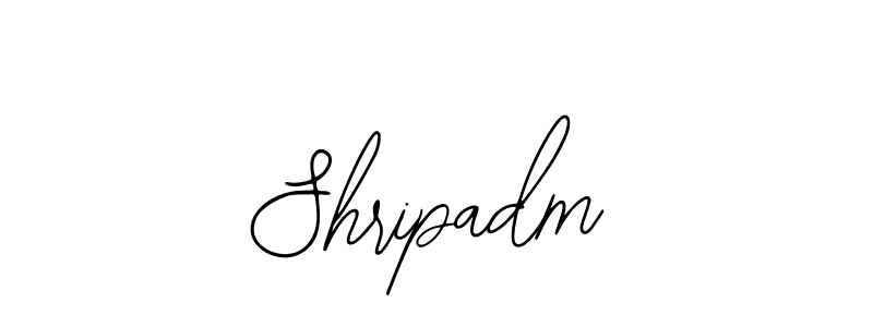 Also we have Shripadm name is the best signature style. Create professional handwritten signature collection using Bearetta-2O07w autograph style. Shripadm signature style 12 images and pictures png