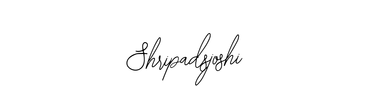 Make a beautiful signature design for name Shripadsjoshi. With this signature (Bearetta-2O07w) style, you can create a handwritten signature for free. Shripadsjoshi signature style 12 images and pictures png