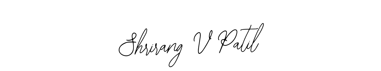 Once you've used our free online signature maker to create your best signature Bearetta-2O07w style, it's time to enjoy all of the benefits that Shrirang V Patil name signing documents. Shrirang V Patil signature style 12 images and pictures png