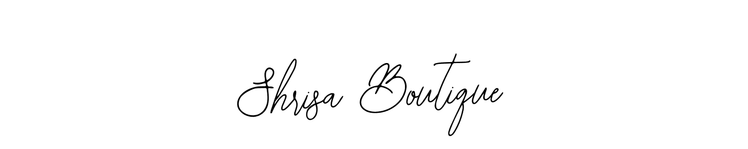 Use a signature maker to create a handwritten signature online. With this signature software, you can design (Bearetta-2O07w) your own signature for name Shrisa Boutique. Shrisa Boutique signature style 12 images and pictures png