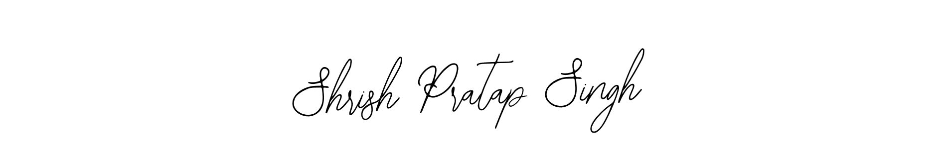 Similarly Bearetta-2O07w is the best handwritten signature design. Signature creator online .You can use it as an online autograph creator for name Shrish Pratap Singh. Shrish Pratap Singh signature style 12 images and pictures png