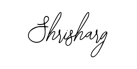 Practice writing Shrisharg with the flow of Bearetta-2O07w lettering. A fantastic source of inspiration for developing your personal signature style. Shrisharg signature style 12 images and pictures png