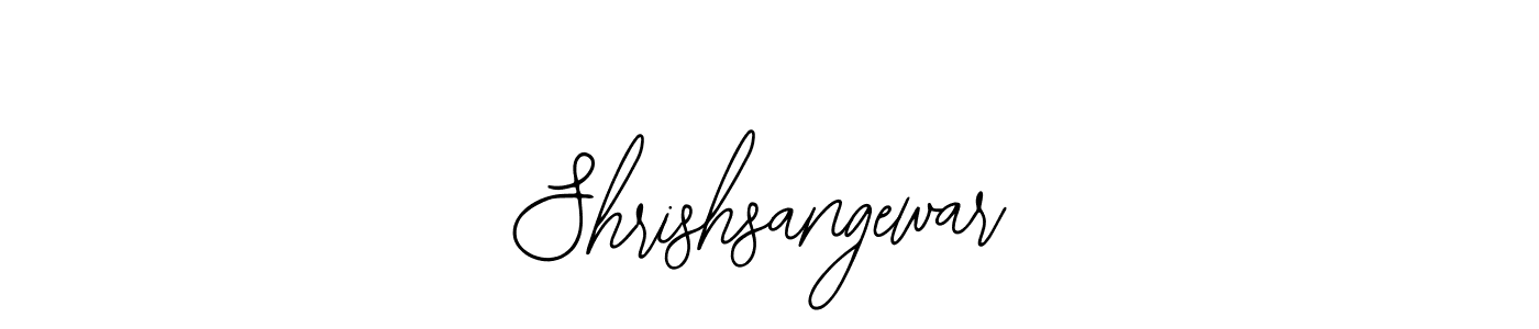 Design your own signature with our free online signature maker. With this signature software, you can create a handwritten (Bearetta-2O07w) signature for name Shrishsangewar. Shrishsangewar signature style 12 images and pictures png