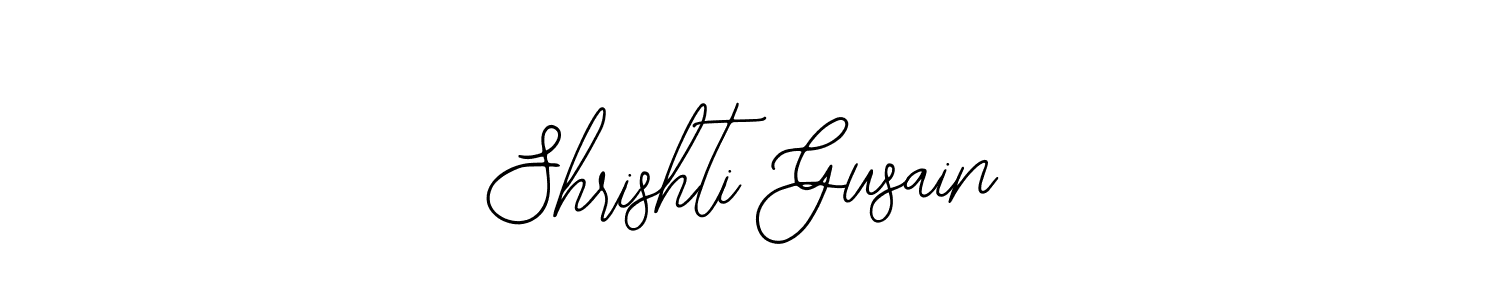 Also You can easily find your signature by using the search form. We will create Shrishti Gusain name handwritten signature images for you free of cost using Bearetta-2O07w sign style. Shrishti Gusain signature style 12 images and pictures png