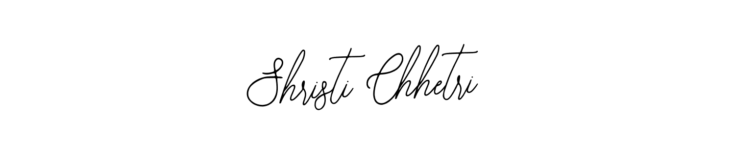 How to make Shristi Chhetri signature? Bearetta-2O07w is a professional autograph style. Create handwritten signature for Shristi Chhetri name. Shristi Chhetri signature style 12 images and pictures png