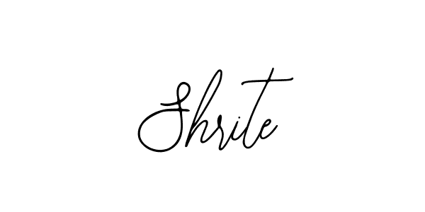 The best way (Bearetta-2O07w) to make a short signature is to pick only two or three words in your name. The name Shrite include a total of six letters. For converting this name. Shrite signature style 12 images and pictures png