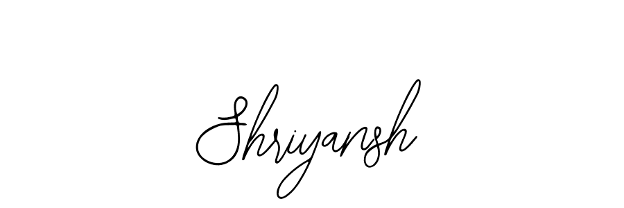Also we have Shriyansh name is the best signature style. Create professional handwritten signature collection using Bearetta-2O07w autograph style. Shriyansh signature style 12 images and pictures png