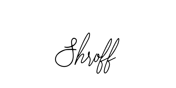 Make a beautiful signature design for name Shroff. With this signature (Bearetta-2O07w) style, you can create a handwritten signature for free. Shroff signature style 12 images and pictures png