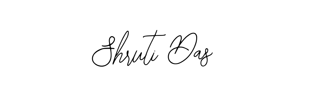 How to make Shruti Das name signature. Use Bearetta-2O07w style for creating short signs online. This is the latest handwritten sign. Shruti Das signature style 12 images and pictures png