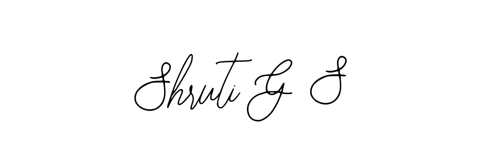 It looks lik you need a new signature style for name Shruti G S. Design unique handwritten (Bearetta-2O07w) signature with our free signature maker in just a few clicks. Shruti G S signature style 12 images and pictures png