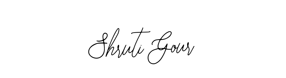 Use a signature maker to create a handwritten signature online. With this signature software, you can design (Bearetta-2O07w) your own signature for name Shruti Gour. Shruti Gour signature style 12 images and pictures png
