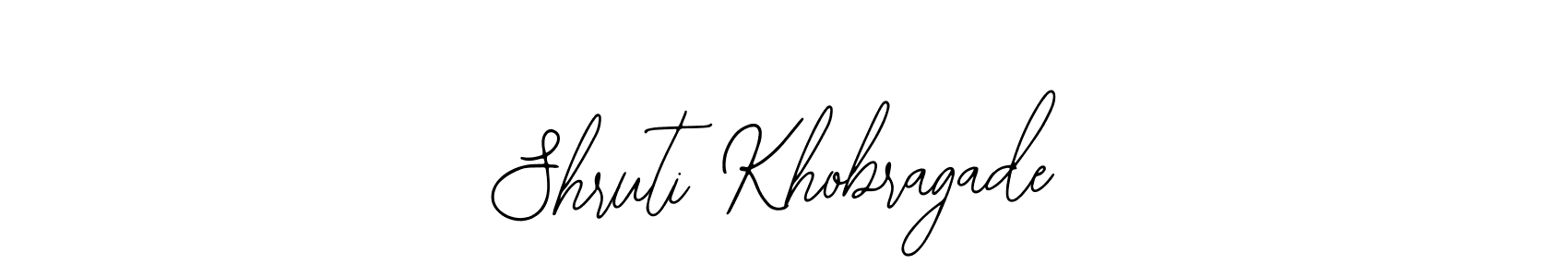 The best way (Bearetta-2O07w) to make a short signature is to pick only two or three words in your name. The name Shruti Khobragade include a total of six letters. For converting this name. Shruti Khobragade signature style 12 images and pictures png