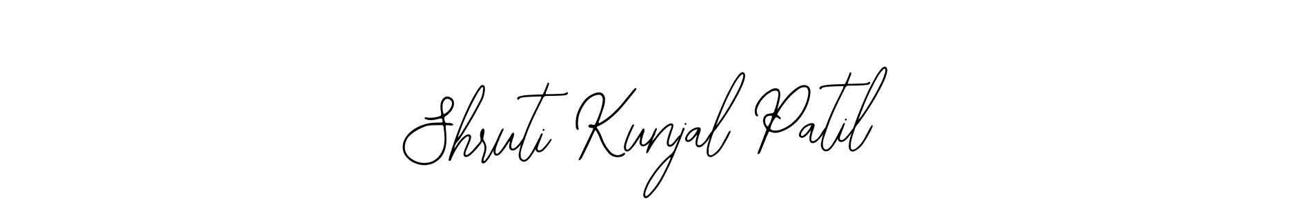 Also we have Shruti Kunjal Patil name is the best signature style. Create professional handwritten signature collection using Bearetta-2O07w autograph style. Shruti Kunjal Patil signature style 12 images and pictures png