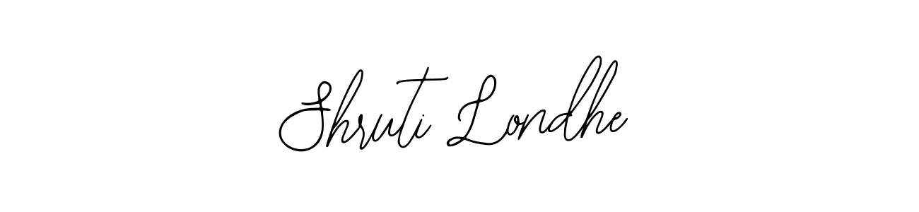 How to Draw Shruti Londhe signature style? Bearetta-2O07w is a latest design signature styles for name Shruti Londhe. Shruti Londhe signature style 12 images and pictures png