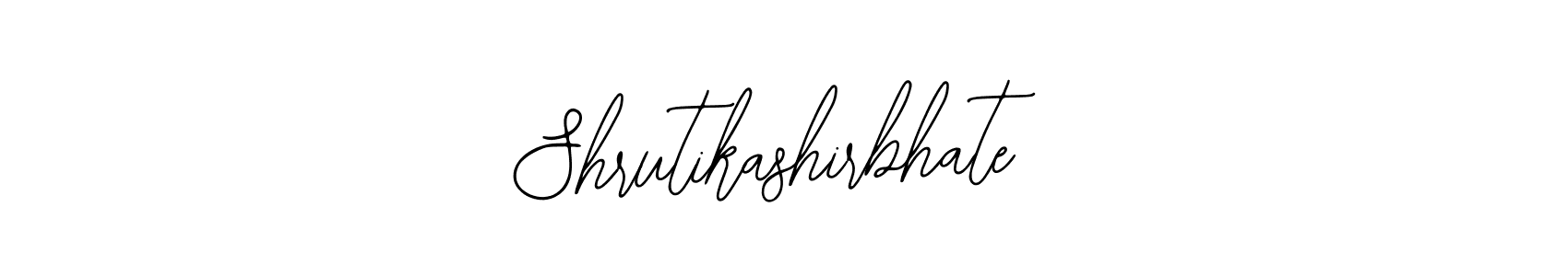 How to make Shrutikashirbhate signature? Bearetta-2O07w is a professional autograph style. Create handwritten signature for Shrutikashirbhate name. Shrutikashirbhate signature style 12 images and pictures png