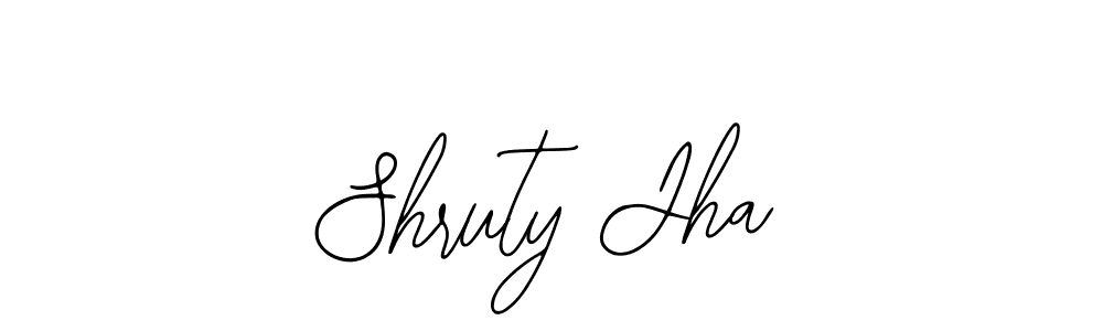 Create a beautiful signature design for name Shruty Jha. With this signature (Bearetta-2O07w) fonts, you can make a handwritten signature for free. Shruty Jha signature style 12 images and pictures png