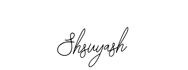 Create a beautiful signature design for name Shsuyash. With this signature (Bearetta-2O07w) fonts, you can make a handwritten signature for free. Shsuyash signature style 12 images and pictures png