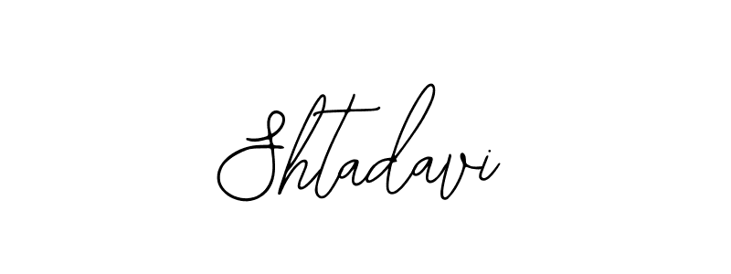 Use a signature maker to create a handwritten signature online. With this signature software, you can design (Bearetta-2O07w) your own signature for name Shtadavi. Shtadavi signature style 12 images and pictures png