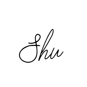 How to make Shu signature? Bearetta-2O07w is a professional autograph style. Create handwritten signature for Shu name. Shu signature style 12 images and pictures png