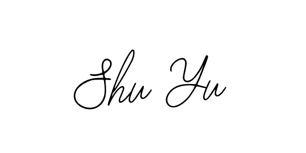 Also You can easily find your signature by using the search form. We will create Shu Yu name handwritten signature images for you free of cost using Bearetta-2O07w sign style. Shu Yu signature style 12 images and pictures png