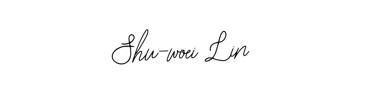 Shu-woei Lin stylish signature style. Best Handwritten Sign (Bearetta-2O07w) for my name. Handwritten Signature Collection Ideas for my name Shu-woei Lin. Shu-woei Lin signature style 12 images and pictures png