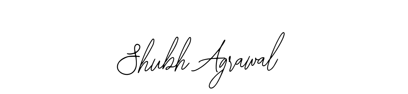 Use a signature maker to create a handwritten signature online. With this signature software, you can design (Bearetta-2O07w) your own signature for name Shubh Agrawal. Shubh Agrawal signature style 12 images and pictures png